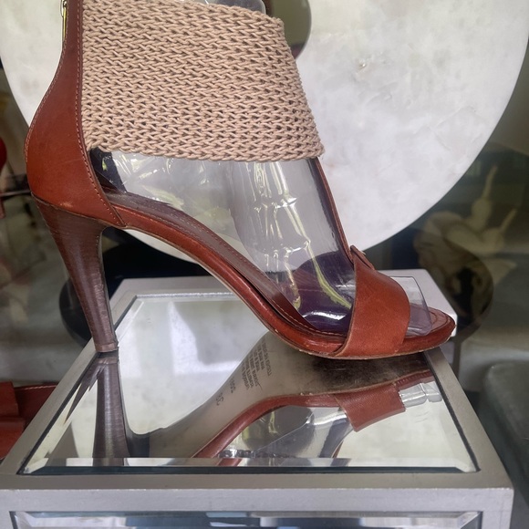 European size 38 Massimo Baldi heels made in Italy .Smoke free home - Picture 1 of 3